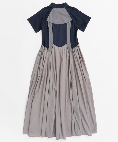 ワンピース Zip Up Volume Dress/ジップアップボリュームワンピース「MAISON SPECIAL/メゾンスペシャル」の画像