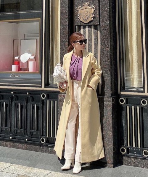 EIMY ISTOIRE（エイミーイストワール） チェスターコート MEDIUM