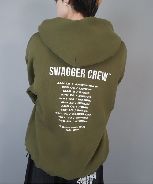 SWAGGER（スワッガー） パーカー 「SWAGGER CREW/スワッガークルー