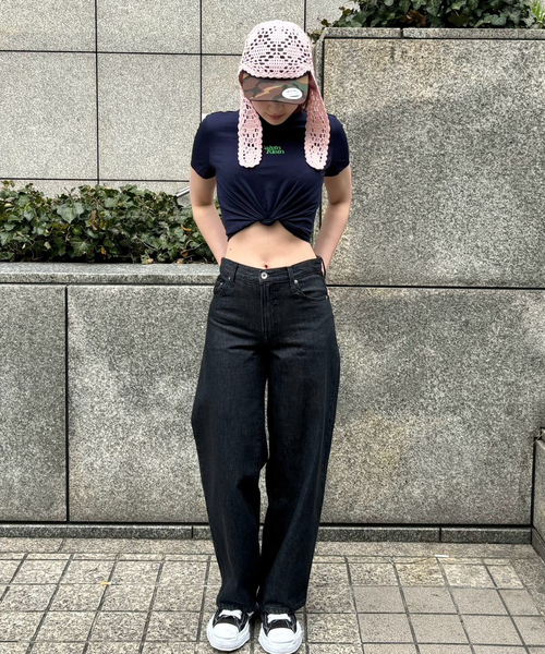 キャップ 帽子 「irojikake/イロジカケ」 Crochet cap IG25SSHT13