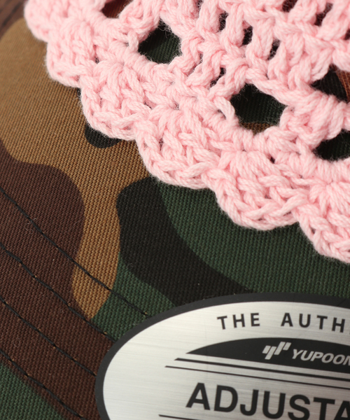 キャップ 帽子 「irojikake/イロジカケ」 Crochet cap IG25SSHT13