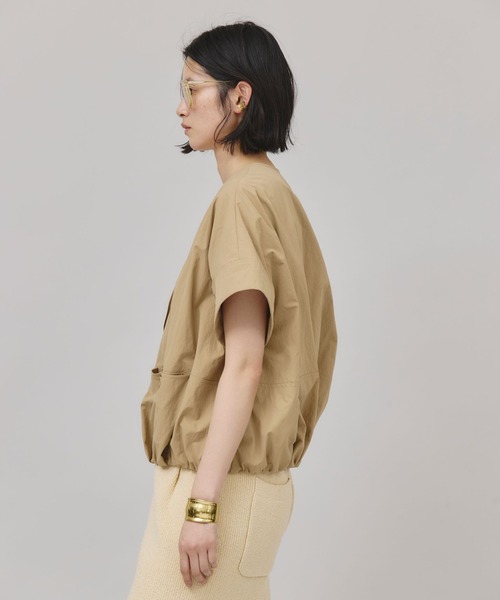 美品 カレンソロジー curensology 長袖シャツ キャメル - メルカリ