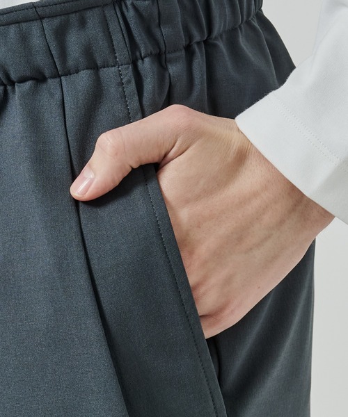 MARKAWARE チャコールグレー スラックス markaware（マーカウェア） スラックス 「marka/MARKAWARE」別注 TWO