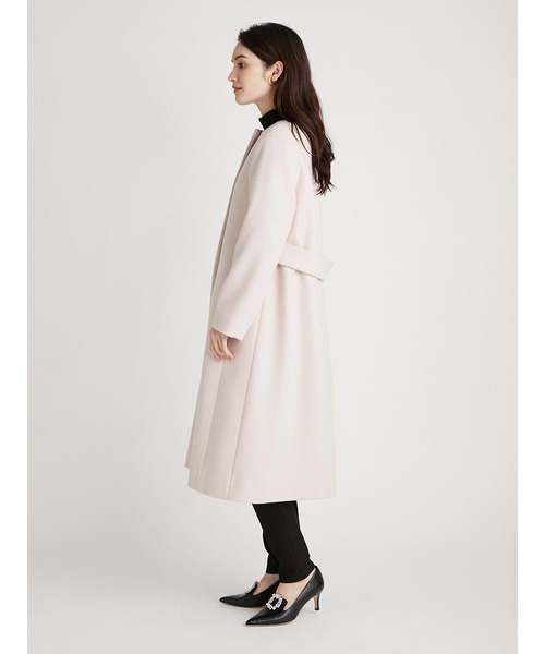 CELFORD（セルフォード） ノーカラーコート 38 ホワイト レディース