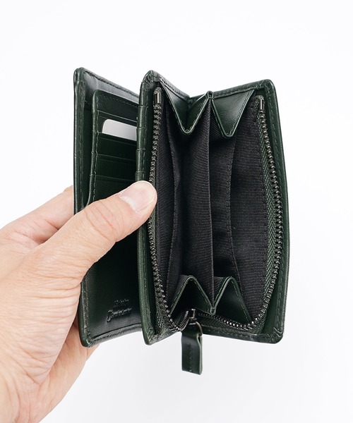 コンパクトウォレット マヤレザー ブラック Maison Margiela 並行輸入品 メゾン マルジェラ アラウンド