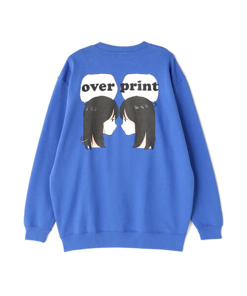 トレーナー スウェット overprint/オーバープリント/EACH OTHER SWEATSHIRTS レディース メンズ over print トレーナー スウェット overprint/オーバープリント