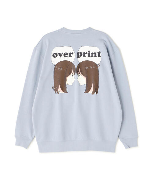 トレーナー スウェット overprint/オーバープリント/EACH OTHER SWEATSHIRTS レディース メンズ over print トレーナー スウェット overprint/オーバープリント