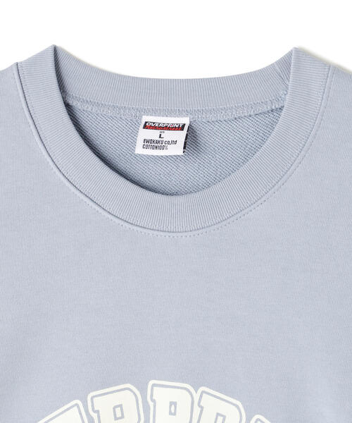 トレーナー スウェット overprint/オーバープリント/EACH OTHER SWEATSHIRTS レディース メンズ over print トレーナー スウェット overprint/オーバープリント