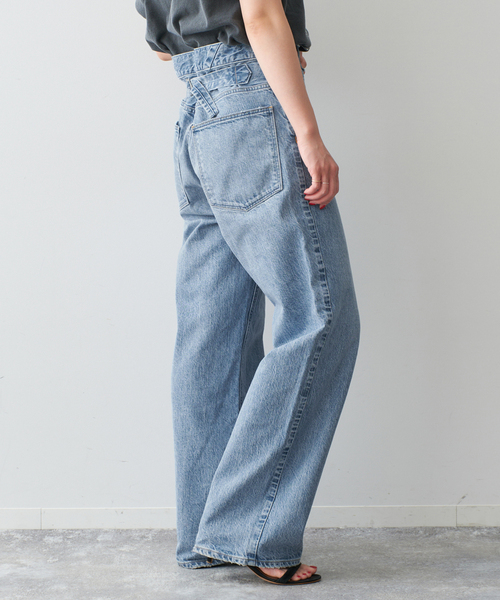即購入可！！ 美品 アッパーハイツ spick and span別注 デニム ★ スピック＆スパン Spick & Span upper hights / アッパーハイツ