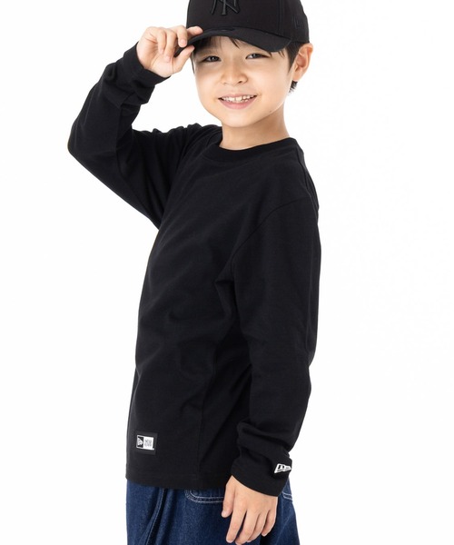 NEW ERA（ニューエラ） tシャツ ニューエラキッズ 長袖Tシャツ バック