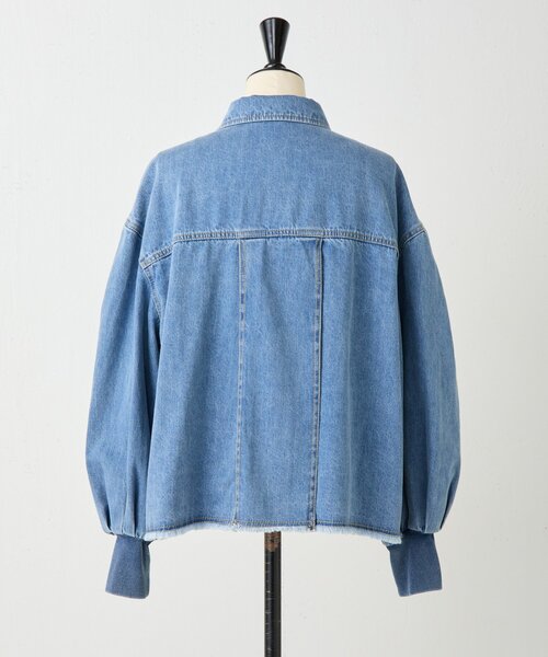 BEARDSLEY（ビアズリー） デニムジャケット gジャン 袖リブGジャン