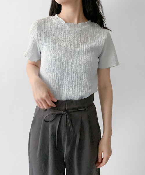 なーなページ on：nue tシャツ 「on:nue」「選べる5色展開」 ぽこぽこ半袖