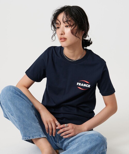 tシャツ 「Les Petits Basics」FRANCE プリントTシャツ レディース