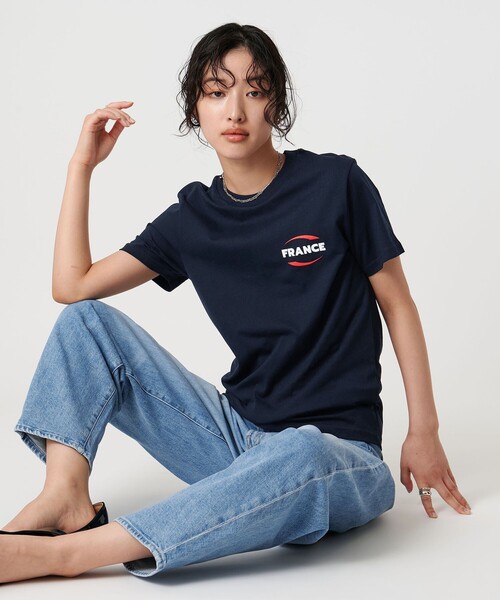 Les Petits Basics tシャツ 「Les Basics」FRANCE プリントT