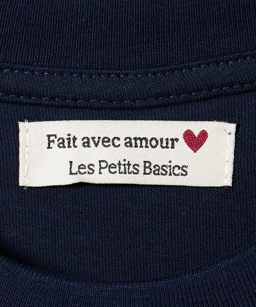 tシャツ 「Les Petits Basics」FRANCE プリントTシャツ レディース Les Petits Basics tシャツ 「Les Basics」FRANCE プリントT