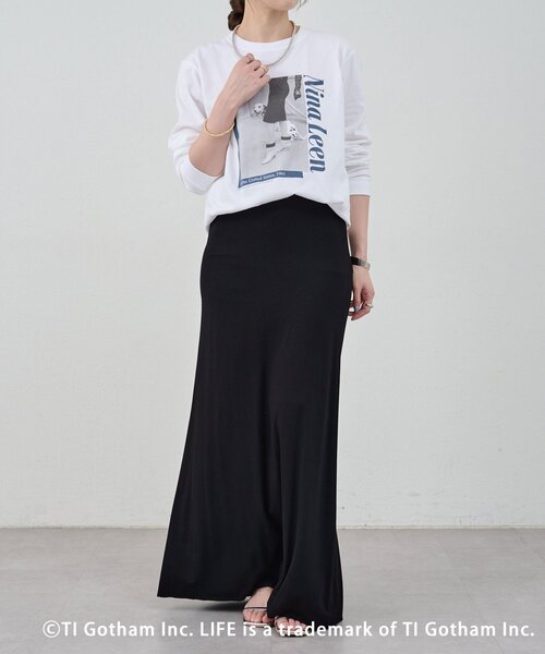 tシャツ 「別注」「GOOD ROCK SPEED」LIFE PC ロングスリーブ Tシャツ レディース GOOD ROCK SPEED tシャツ 「GOOD SPEED（グッドロックスピード