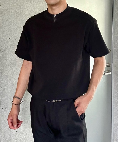 Otte tシャツ ジップデザインTシャツ メンズ : ZOZOTOWN Yahoo