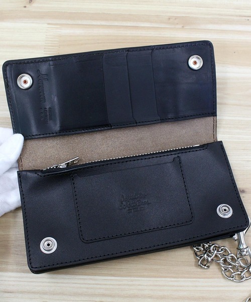 schott 財布 Schott N.Y.C ショット PERFECTO レザーロングウォレット