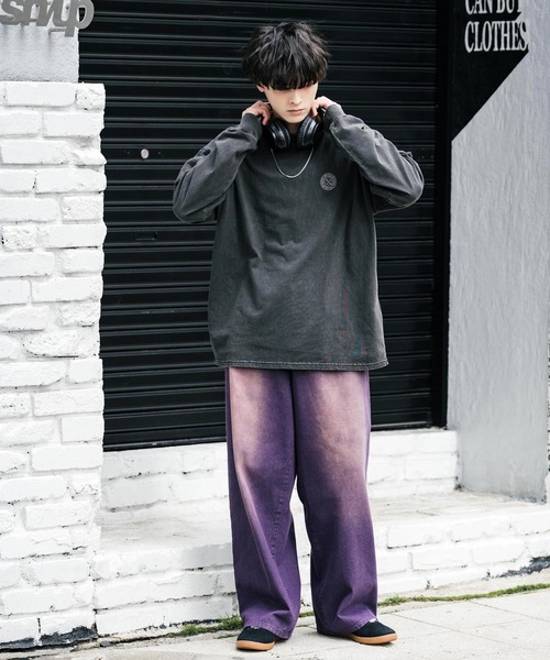 「Rocky Monroe」 デニムパンツ M パープル メンズ