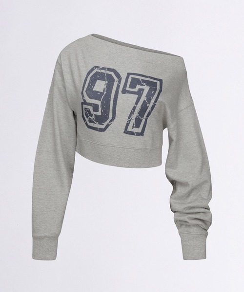 SCULPTOR スウェット　グレーM SCULPTOR（スカルプター） スウェットカットソー MEDIUM グレー