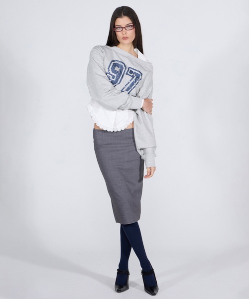 SCULPTOR（スカルプター） スウェットカットソー MEDIUM グレー