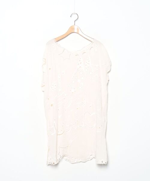 「TSUMORI CHISATO」 半袖ブラウス 02 ベージュ レディース
