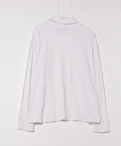 「SHIPS」 長袖Tシャツ L ホワイト メンズ