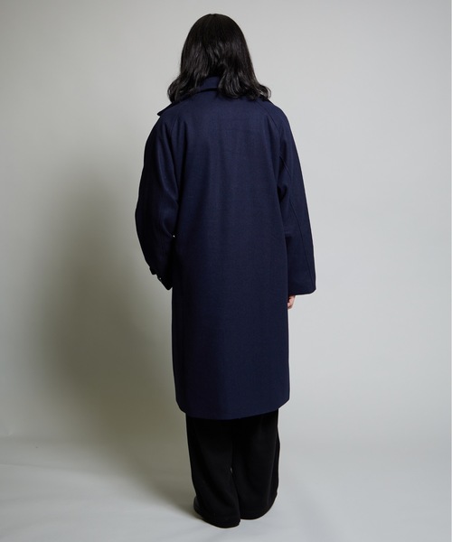 MandO（エムオー） ステンカラーコート コート ウールライクステン