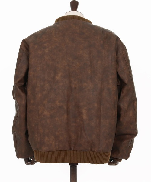 CAMBIO（カンビオ） ma1 ma-1 mj10940-Vintage Like Synthetic Leather