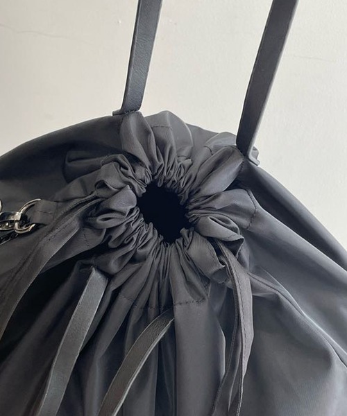 SEN TOKYO デイバック リュック ハンドル付きナップサック 巾着 メンズ