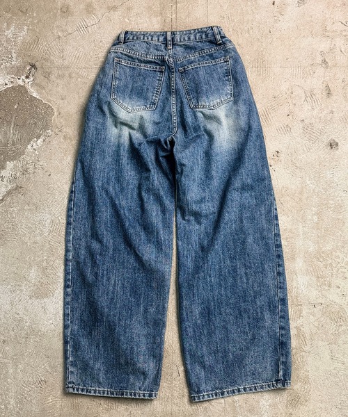 mici ダメージデニムパンツ mici（ミチ）の「(mici) ダメージデニムパンツ（デニムパンツ