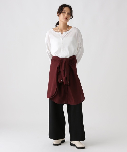 Elura（エルーラ） ワイドパンツ パンツ ニットパンツ/588495