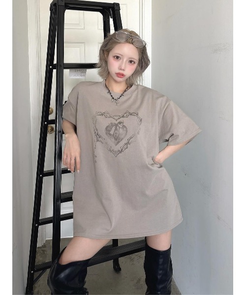 ダーリッチ ビックTシャツ ピグメントドルマンビッグTシャツ – Darich