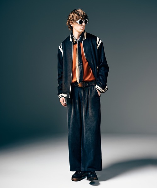 glamb（グラム） シャツ Synth Leather Collar Shirt / シンセレザー