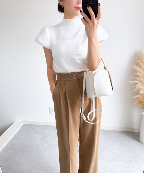 &. NOSTALGIA（ノスタルジア） ニット セーター 「ZOZO限定」袖ファー