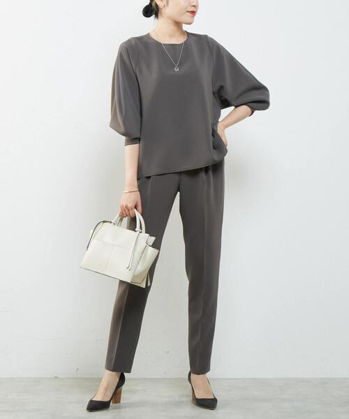 「Liesse」 長袖ブラウス FREE オフホワイト レディース_画像5