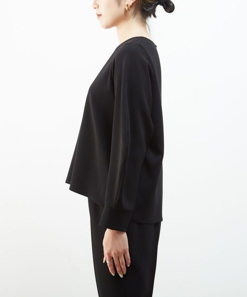 「Liesse」 長袖ブラウス FREE オフホワイト レディース_画像9