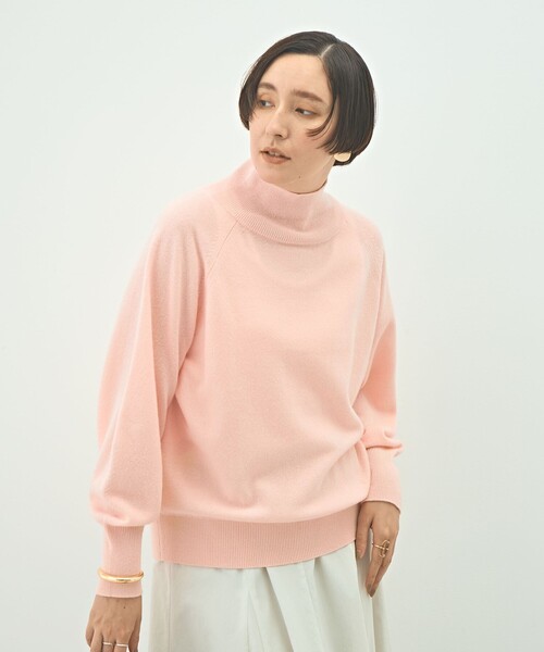 NOLLEY'S（ノーリーズ） ニット セーター 12Gオルティアハイネックプル