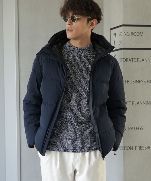 NANO universe（ナノ・ユニバース） ダウンジャケット「NISHIKAWA