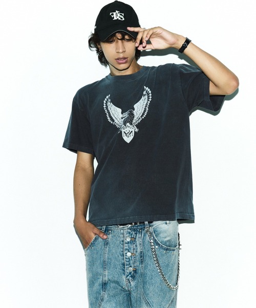 FORSOMEONE（フォーサムワン） tシャツ FORSOMEONE CB EAGLE TEE