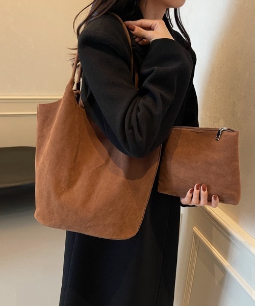 pyornim（ピョルニム） トートバッグ 「ポーチ付き」「A4サイズ対応