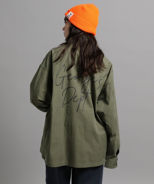 George's シャツ ミリタリーシャツアウター メンズ レディース