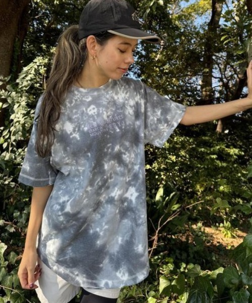 「ROXY」 半袖Tシャツ MEDIUM グレー レディース_画像8