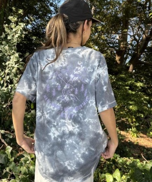 「ROXY」 半袖Tシャツ MEDIUM グレー レディース_画像9