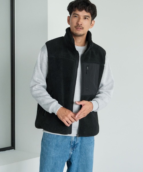 FOUND GOOD（ファウンドグッド） ベスト ジレ エアサーマルボアベスト