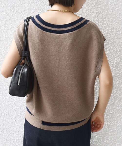 SHIPS（シップス） ベスト ジレ 「WEB限定」「手洗い可能」チルデン