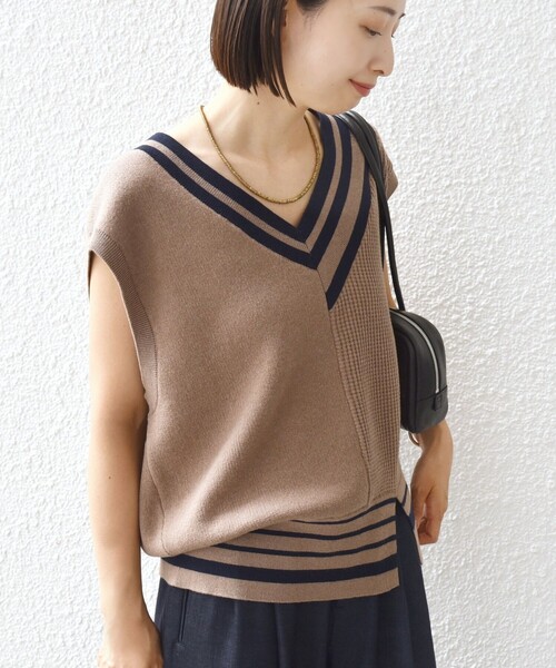 SHIPS（シップス） ベスト ジレ 「WEB限定」「手洗い可能」チルデン