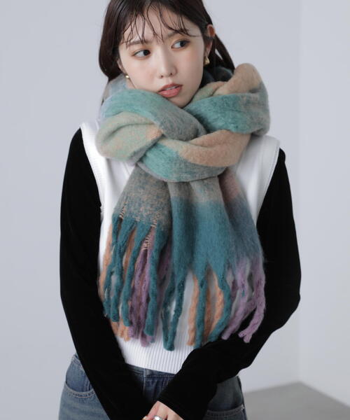 FREE'S MART（フリーズマート） ストール マフラー 大判チェック