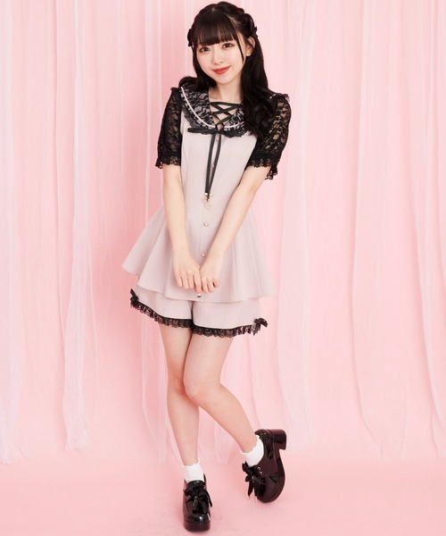 「Secret Honey」 セットアップ MEDIUM ブラック レディース_画像6