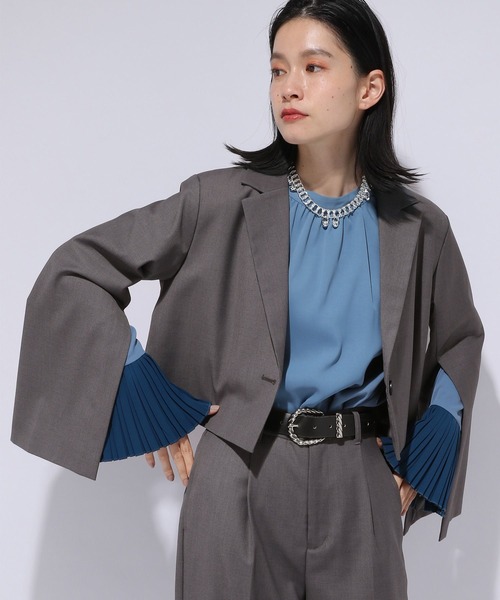 ま*に様 HARE セットアップ 中古・古着通販】HARE (ハレ) セットアップ グレー サイズ:F｜ブランド